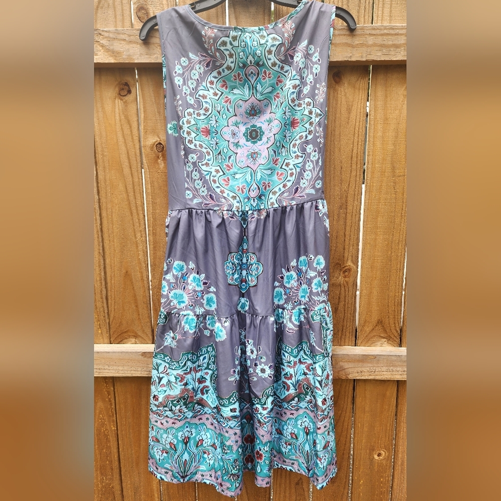 Floral Ditsy Mini Dress - Picture 5 of 8